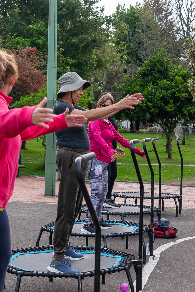 Equipo JumpTime en estudio de entrenamiento